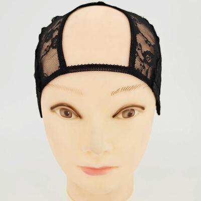 China BH-028 Nylon Mono Mesh Wig Cap For Making u Part Wig Cap New Arrival Wig Cap Accessories Tools for sale