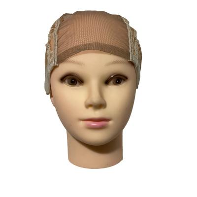 China Stretch Hand - Woven Faux Net Hairnet Hat Hairset Handwoven Net Yarn Hairnet Accessories for sale