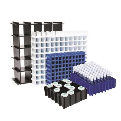 China Eco-friendly plastic packaging and custom dividers are ideal for storing, handling, and protecting fragile vials, syringes, tubes for sale