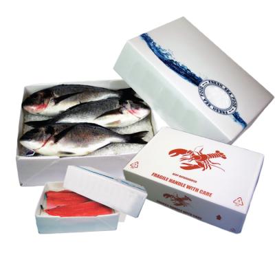 China Reused materials pp Live Lobster Box Restaurant Plastic corrugated board for delivery take away for sale