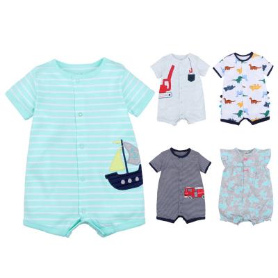 China Breathble Ropa De Bebe Factory Wholesale Newborn Infant 100% Cotton Baby Boy Clothes Set Comfortable Breathable Jumpsuit Overalls for sale