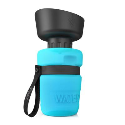 China Wholesale Viable Portable Pet Water Bottle Drinker Travel Outlet Dog Manufacturers Outdoor Drinking Water Accompanying Cup for sale