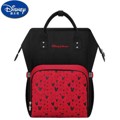 China Fashion Travel Diaper Backpack Mommy Backpack Baby Diaper Changing Bag For Baby Care Disney Shoulder Bag for sale