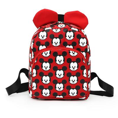 China Children Disney Backpack 2021 new fashion cartoon cute girls and boys waterproof student for sale