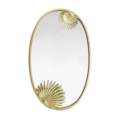 China Morden living room ellipse espejo creative high quality luxury redondo mirrors decorative wall decor mirrors for sale