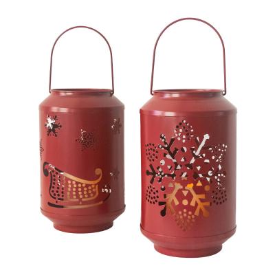 China Retro Wind Home Wholesale Hanging Lantern Portable Outdoor Portable European Customizable Lanterns for sale