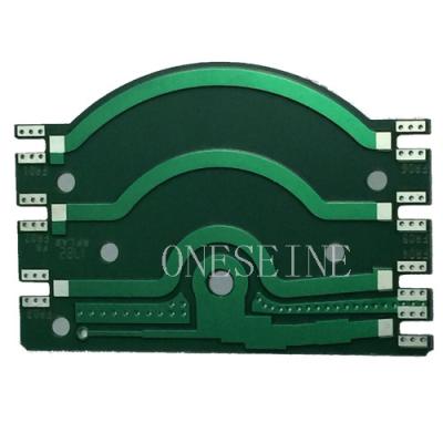 China Class 3 Standard Double Sided PCB With 1OZ Copper Wall Thickness And Green Solder Mask for sale