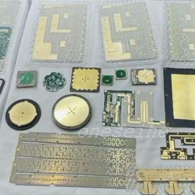 China 1oz Copper Gsm Antenna PCB Rogers Ifb Microwave Pcb Board for sale