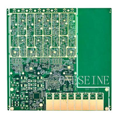 China Rogers Fr4 10 capas de PCB para diseño de PCB de múltiples capas para amplificador de potencia en venta