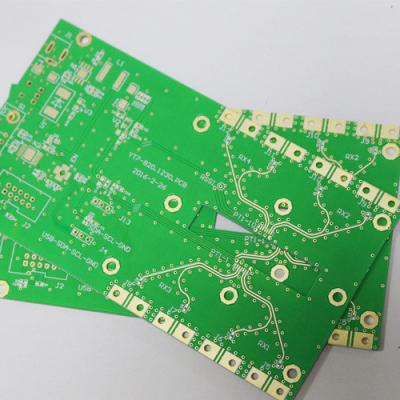 China Microwave RF Rogers PCB Printed Circuit Boards Maker Immersion Gold Te koop