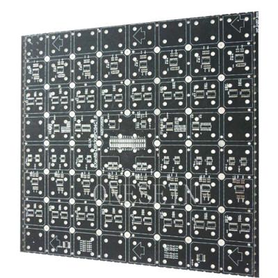 China 2 Layer Rogers 5880 0.787MM Thickness PCB Prototype Black Solder for sale