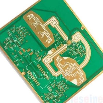 China Fr4 Rogers 6006 Duroid 6010 Mix Stack Up Multilayer PCB 1.0mm Thickness for sale