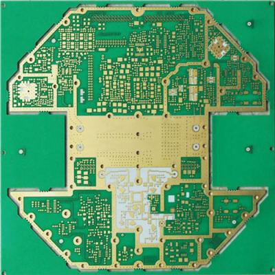 China Green Rogers Pcb Fabrication 1.6mm Rogers 4003 Dielectric Constant for sale