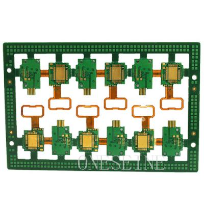 China Hdi Rigid Flex Pcb 6 Layer PI FPC With ENIG Surface Manufacturing Process for sale