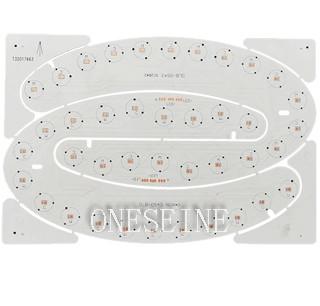 China Fluorescent Lamp Aluminum MCPCB Manufacturer Metal Circuit Board for sale