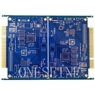 Chine Module GPS 2 couche PCB carte nue avec des matériaux PCB haute fréquence à vendre