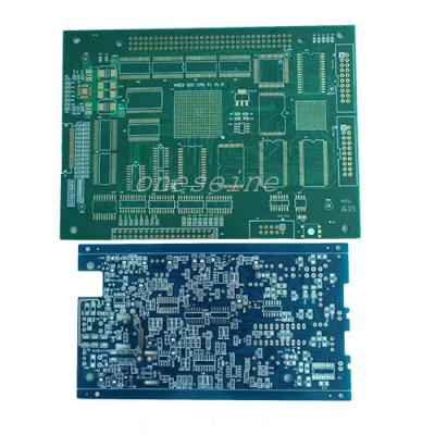 China Tabela de circuitos de PCB monolateral de vidro verde FR4 PCB material epoxi à venda