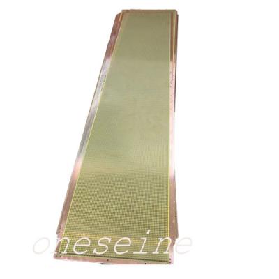 China OSP PCB de dos capas 1 oz de cobre revestido de circuito impreso placa de pantalla de seda blanca en venta