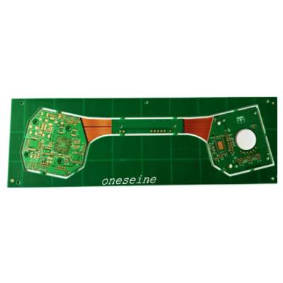 China 12 Layer Industrial Control FR4 Rigid Combination Flex PCB Board Thickness for sale