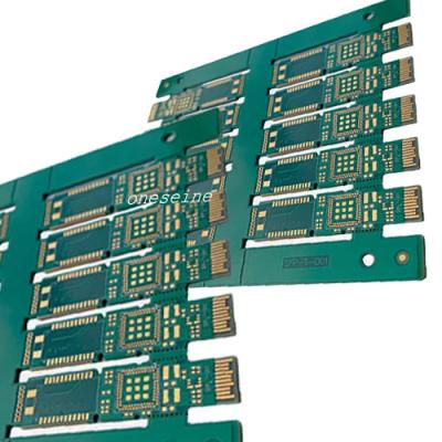 China Small Batch Double Layer Rigid Prototype Boards Immersion Gold With HDI  PCB PCBA Manufacturer for sale