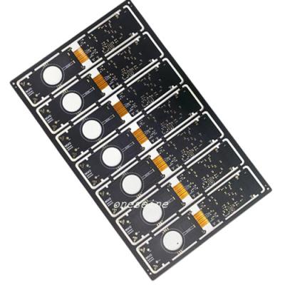 China Fr4 Flex Material Rigid Flex PCB Fabrication with Immersion Gold Surface and 4 Layer for sale