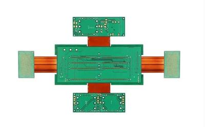 Chine Techniques de surface d'immersion en or PCB rigide flexible avec une tolérance de contour de planche de ± 0,25 mm 0,1 mm / 0,1 mm Min. Largeur / espacement des traces à vendre