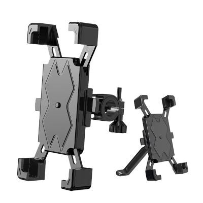 China New Design Adjustable Bike Phone Holder Motorcycle Handlebar Phone Holder Scooter Phone Mount for sale