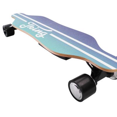 China Unisex Adult Mini Long Skate Board 4 Wheel Kick Scooters For Youngest Skateboard Long Board Electric Skateboard Deck for sale