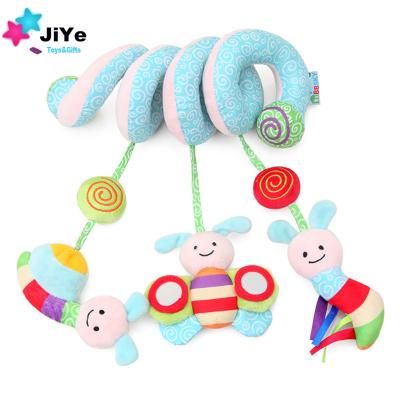 China Kids Gift Wholesale Customized Plush Colorful Crib Baby Hanging Toy for sale