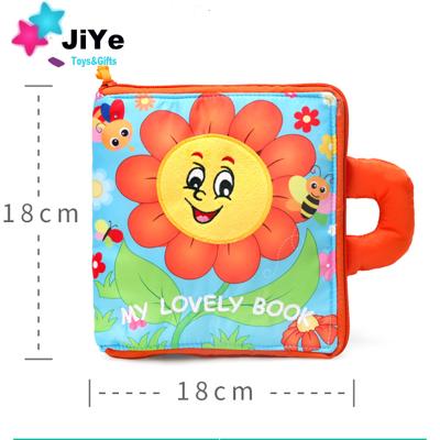 China Protect Bottle Baby Soft Cloth Book To Learn Animals For Infant Educational Toys for sale