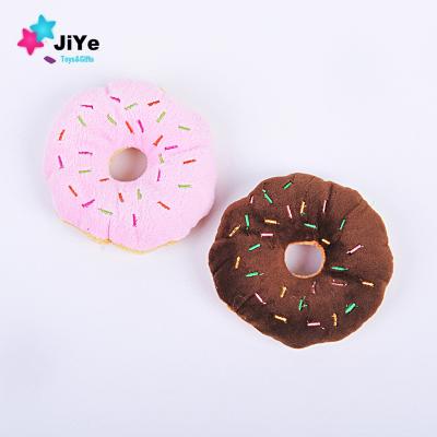 China Viable Wholesale Pleasing Pet Chew Cotton Donut Game Toys for sale