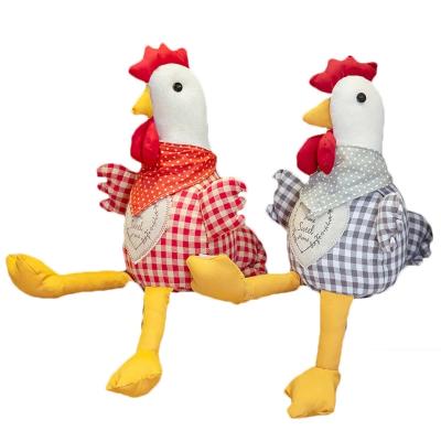 China PORTABLE Stuffed Rooster Plush Pillow Rooster Doll and Stuffed Animals Children Kids Toys Chicken Dolls Pillows for sale