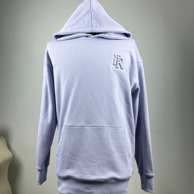 China Unisex Trooper Logo Embossing Hood Sweatshirt Anti-wrinkle Mens Apparel Embossed Hoodies Custom Hoodies for sale