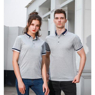 China OEM 2021 Anti-wrinkle Fashion Polo Shirt Work Shirt With Logo Polo Shirt Free Shipping Business for sale