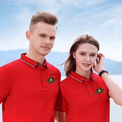 China New Design Plain Sublimation Polo Shirts Polyester Polo Shirts Anti-wrinkle Polo Shirts for sale