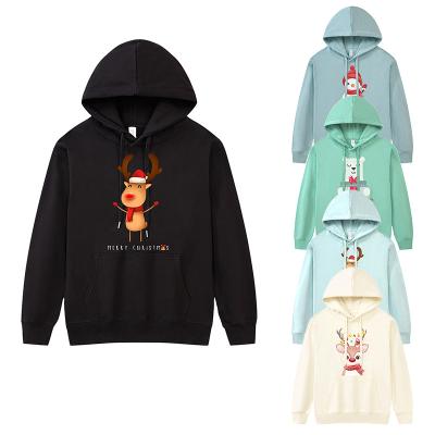 China Anti-Wrinkle Customization Christmas Sweaters Shear Terry Hoodies Custom Hoodies French for sale