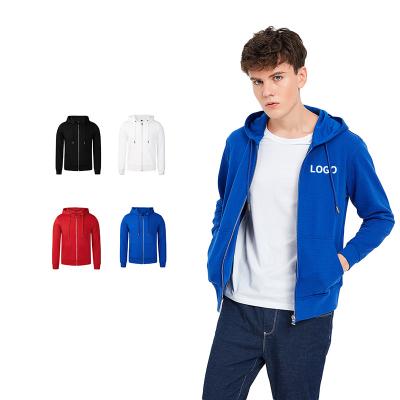 China Reversible Men's Winter Jacket With Hood Winter Oem Printed Jackets For Men's Hoodie Jacket Zipper 2021 Unisex Sweatshirt for sale