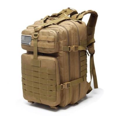 China Wholesale 800D Oxford Cloth Waterproof Army Molle Waterproof Bag Outside Rucksack Military Tactical Rucksack for sale