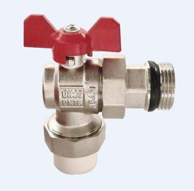 China General Good Quality Angel Ball Valve For Manifolds Chrome Plated Manifold End Parts for sale