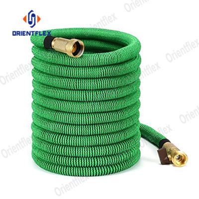 China 25Ft Magic Expandable Hose Wall Mounted Adjustable Quick Release Retractable Garden Hose for sale