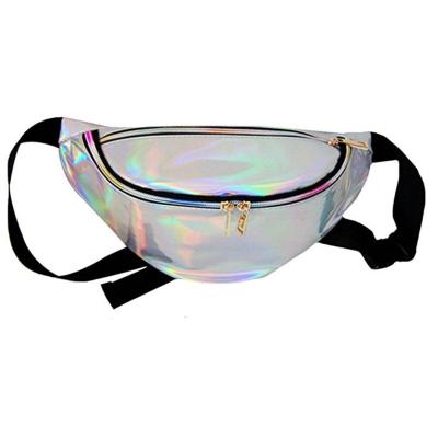 China New Arrival Clear PVC Anti-theft Water Make Running Magic Bum Bag Fanny Pack Sport Mobile Phone Waist Bag With Zipper Resistant for sale