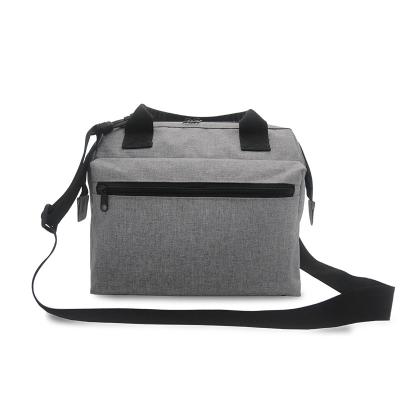 China Large Open Waterproof Private Label Cooler Tote Bag Thermal Lunch Cooler Portable Wide Open Insulated Bag for sale