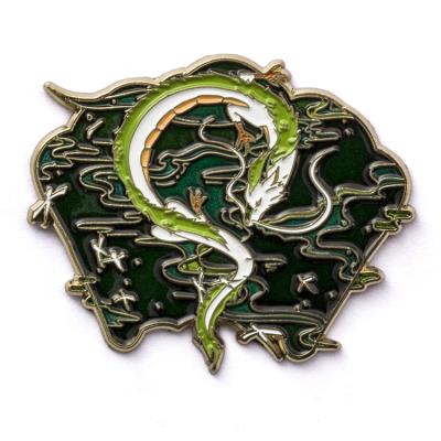 China Anime Hard Pin Soft Enamel Metal Lapel Pin Metal Badge Glitter Europe Modern Design Lapel Badge for sale