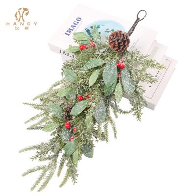 China New Design Artificial PE Leaf Shape Ivy Artificial Hanging Decorative Plant for sale