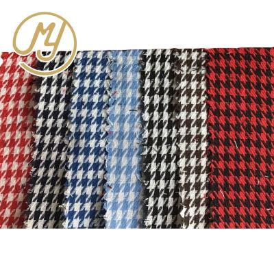 China Wholesale Shrink-Resistant Birds Check Houndstooth Shirts Plaid 100% Cotton Fabric for sale