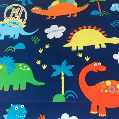 China Tear-resistant made in china factory direct ware in-stock 150cm woven animal printed canvas fabric for sale