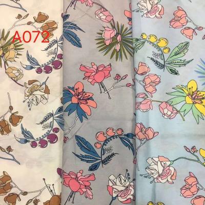 China Other fancy women hot selling garment printed flower rayon nylon blend fabric for dress for sale