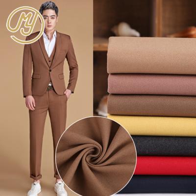 China Hot Selling Others Stock Polyester Viscose Rayon Lots Woven Men's Suit Fabric for sale