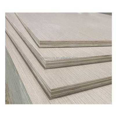 China High Quality Mould-Proof/Wetproof Plywood 4*8 /7/9/12/15/18mm Melamine Faced Multilayer Plywood Furniture Trim Board for sale