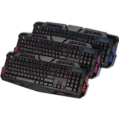 China RGB Backlit Mechanical Gaming Wired Mechanical Keyboard With Blue Switches US Layout for sale